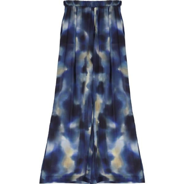 pantaloni a palazzo Imperial blu
