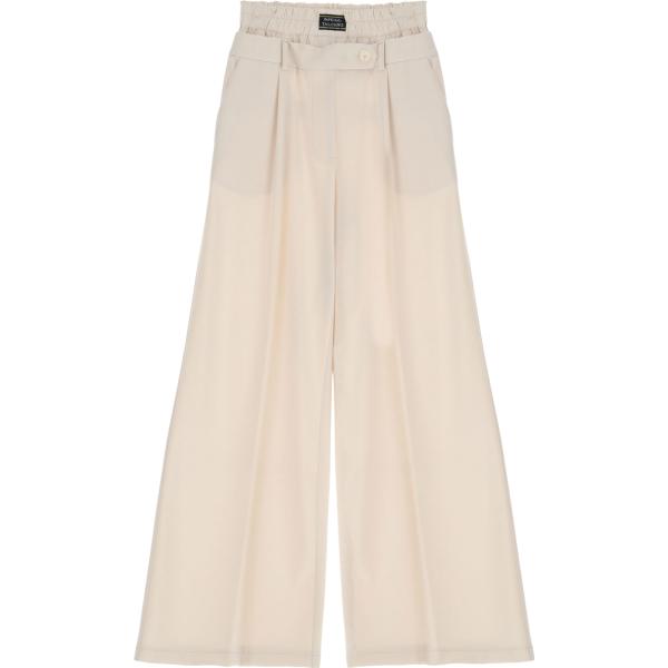 pantaloni a palazzo Imperial marrone