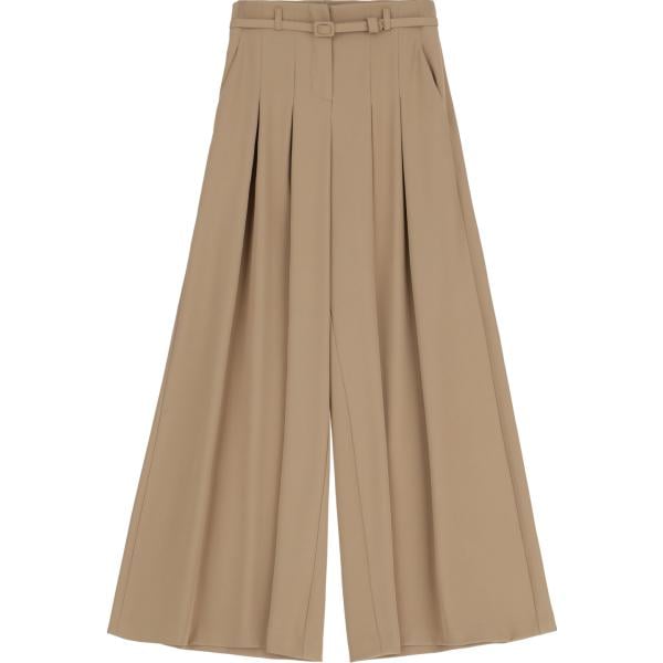 pantaloni a palazzo Imperial marrone