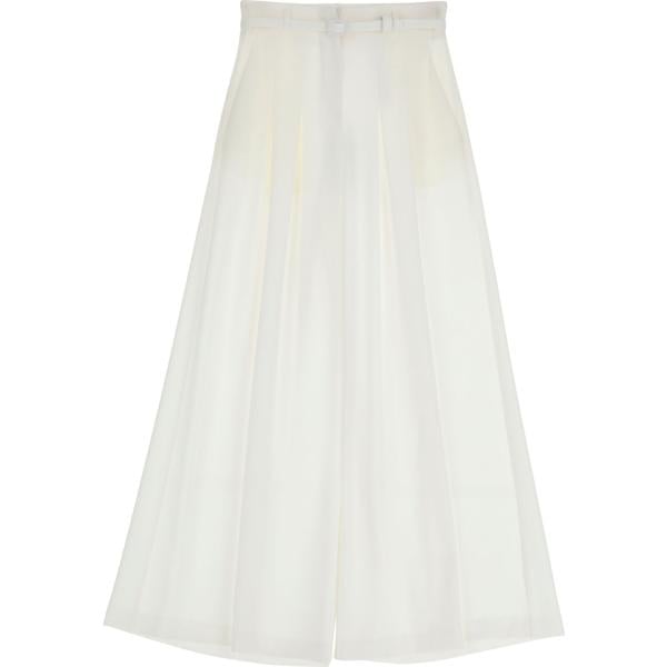 pantaloni a palazzo Imperial bianco