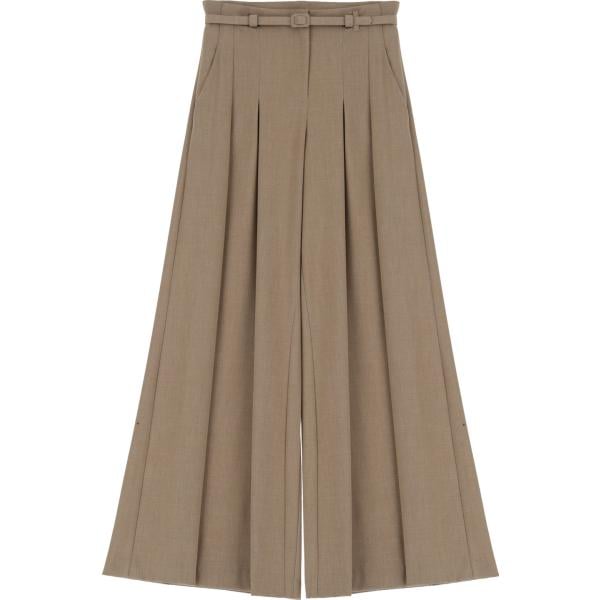 pantaloni a palazzo Imperial marrone