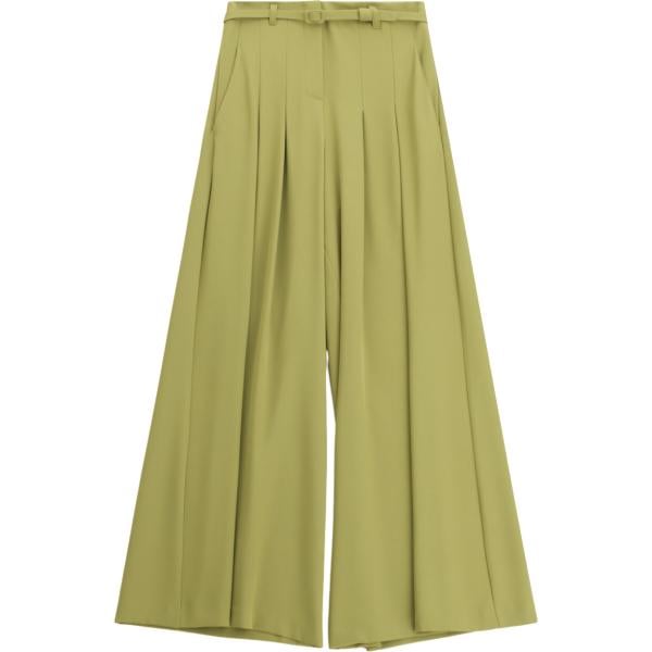 pantaloni a palazzo Imperial verde