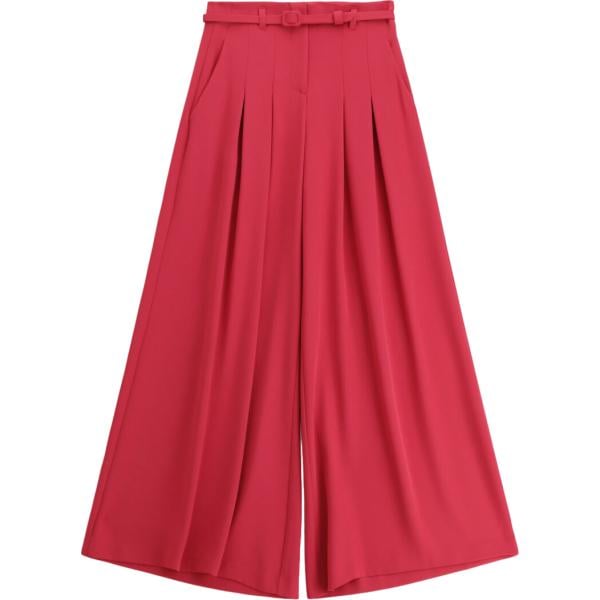 pantaloni a palazzo Imperial rosso