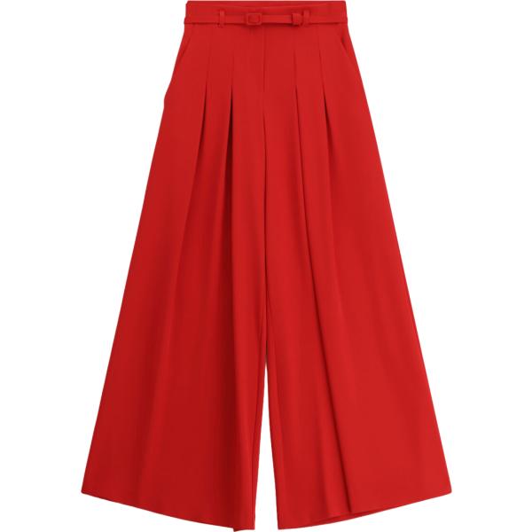 pantaloni a palazzo Imperial rosso