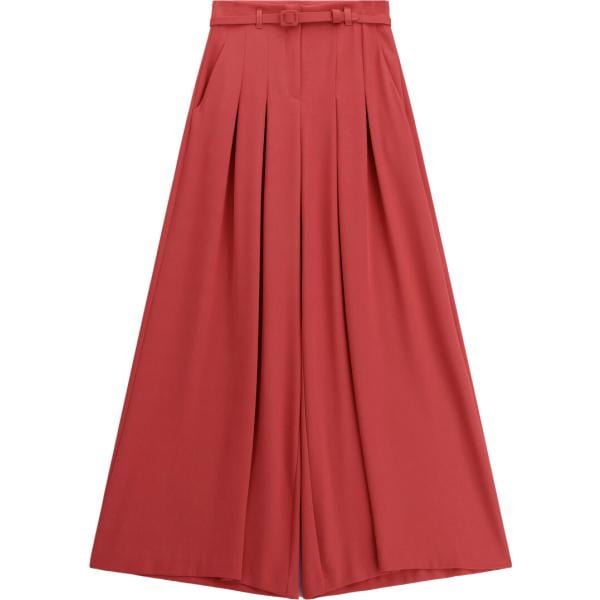 pantaloni a palazzo Imperial rosso