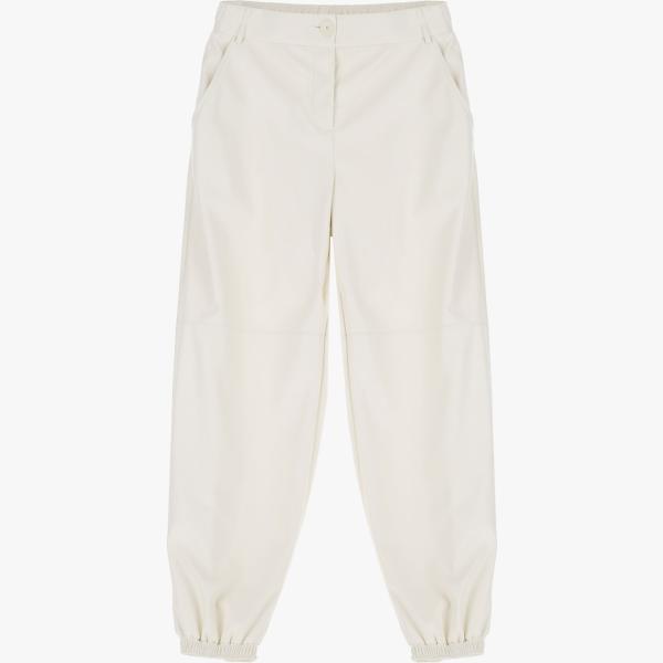 pantaloni Imperial bianco tinta unita
