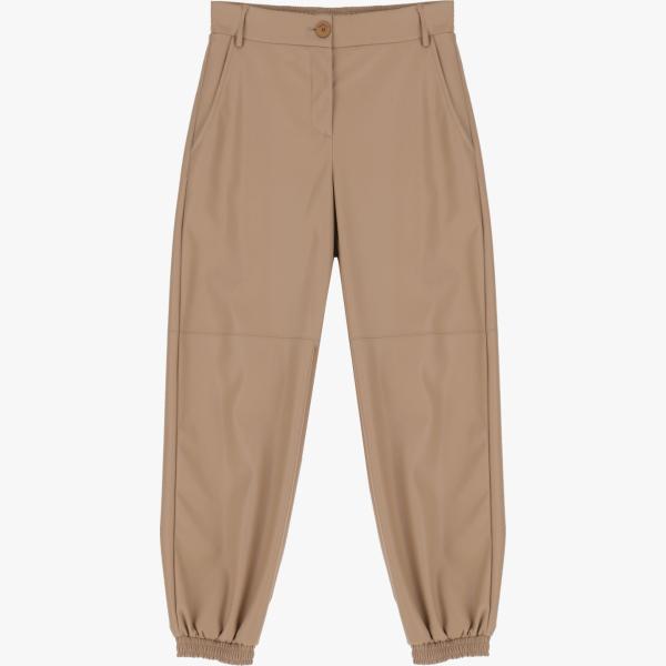 pantaloni Imperial marrone tinta unita