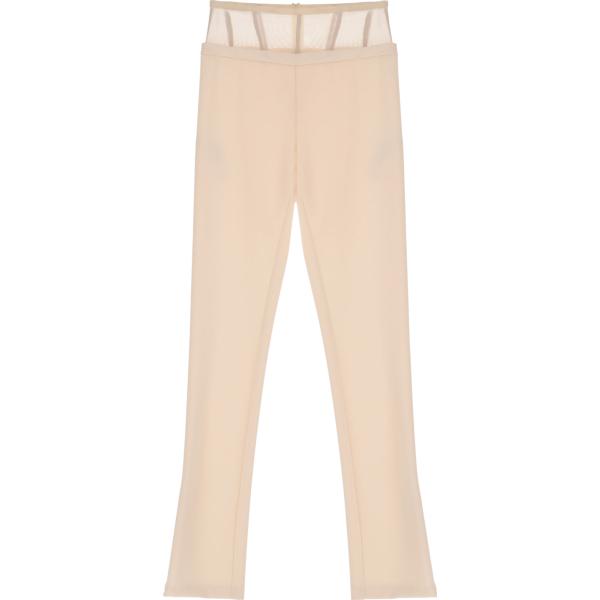 pantaloni Imperial marrone tinta unita
