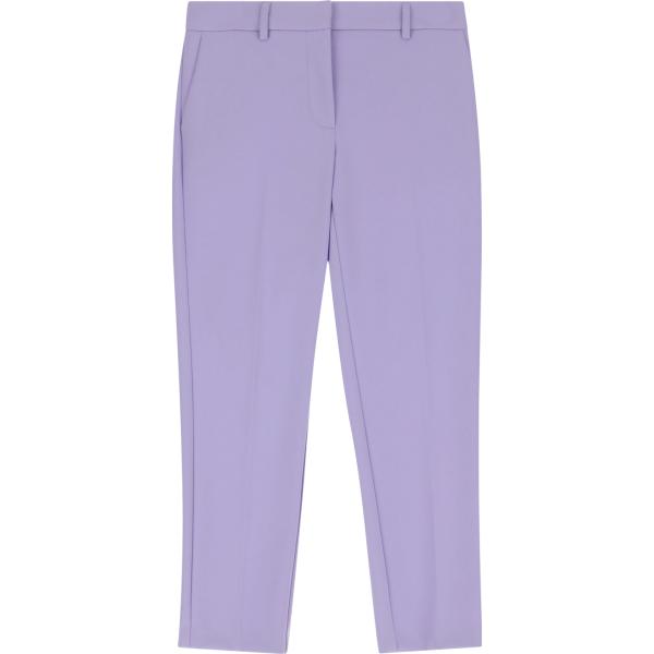 pantaloni capri Imperial viola tinta unita