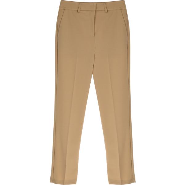 pantaloni capri Imperial marrone tinta unita