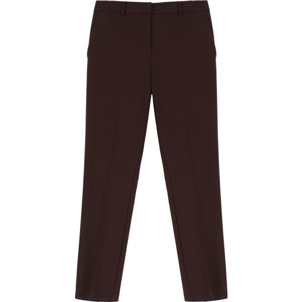 pantaloni Imperial marrone tinta unita