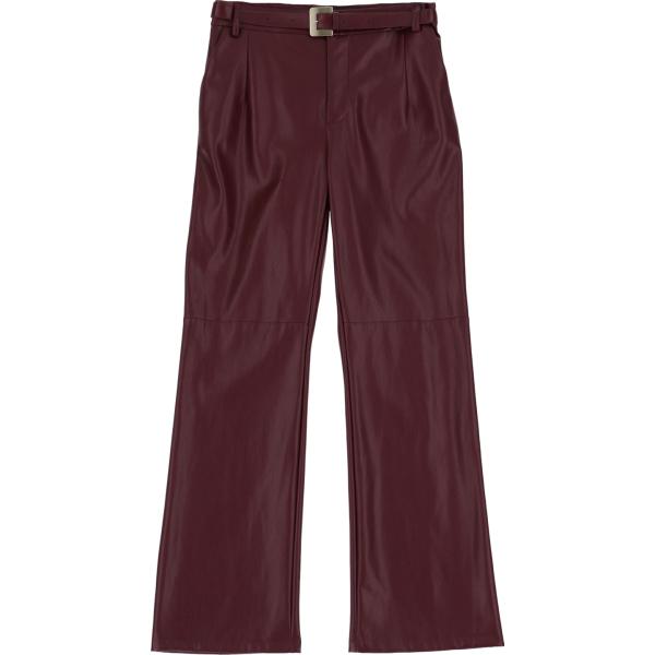 pantaloni a palazzo Imperial marrone tinta unita