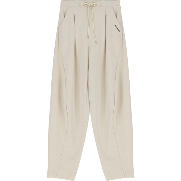 pantaloni Imperial viola tinta unita