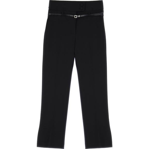 pantaloni Imperial nero tinta unita