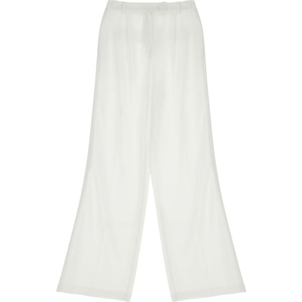 pantaloni Imperial bianco tinta unita