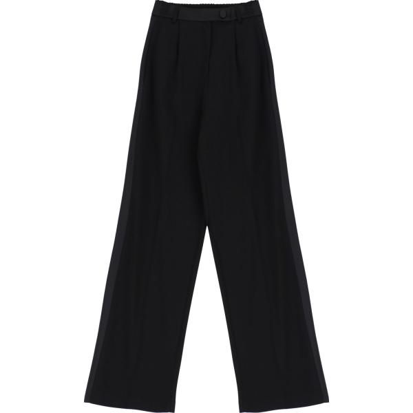 pantaloni Imperial nero tinta unita