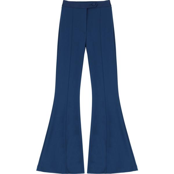 pantaloni Imperial blu tinta unita