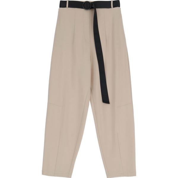 pantaloni Imperial marrone tinta unita