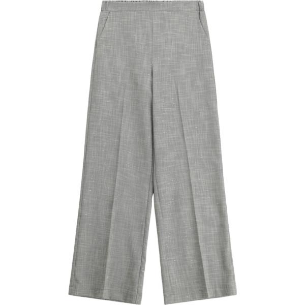 pantaloni a palazzo Imperial grigio