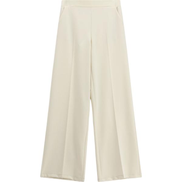 pantaloni a palazzo Imperial bianco
