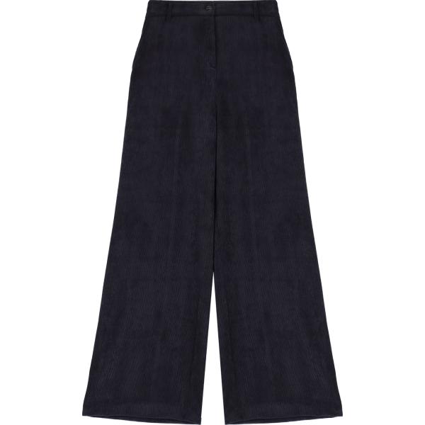 pantaloni a palazzo Imperial nero tinta unita