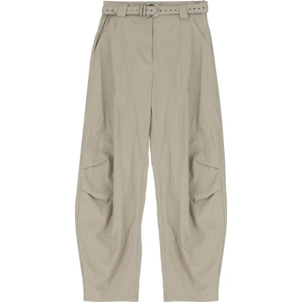 pantaloni Imperial marrone tinta unita