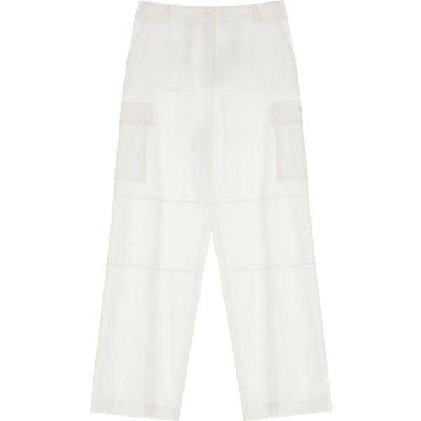 pantaloni cargo Imperial bianco