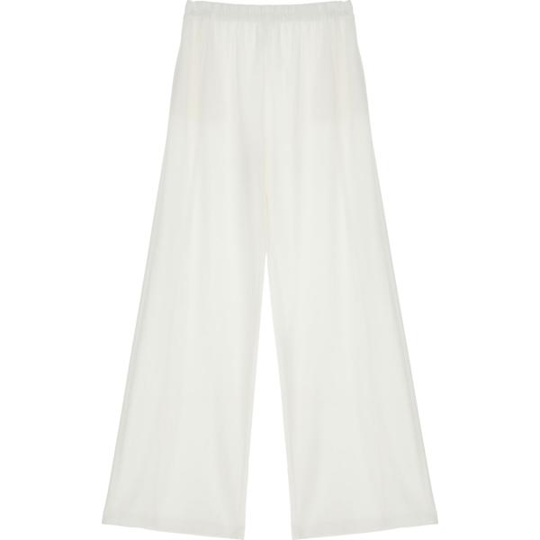pantaloni a palazzo Imperial bianco