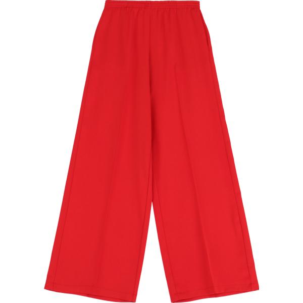 pantaloni a palazzo Imperial rosso