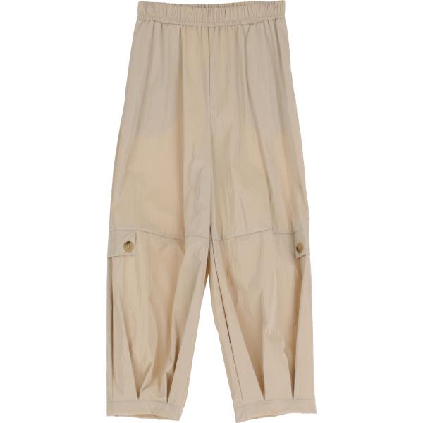 pantaloni Imperial marrone tinta unita