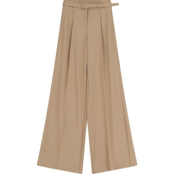 pantaloni a palazzo Imperial marrone