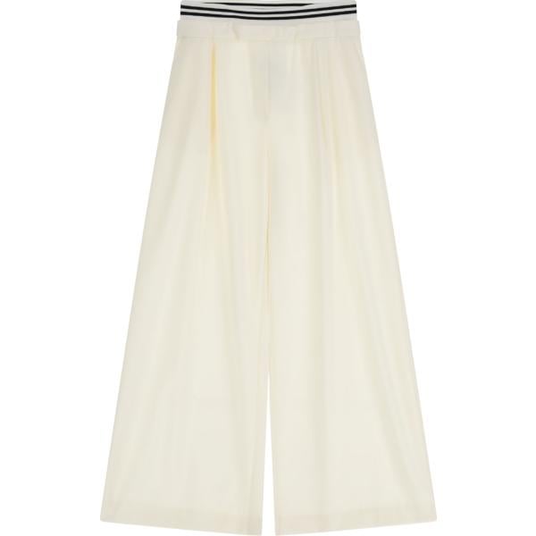 pantaloni a palazzo Imperial bianco