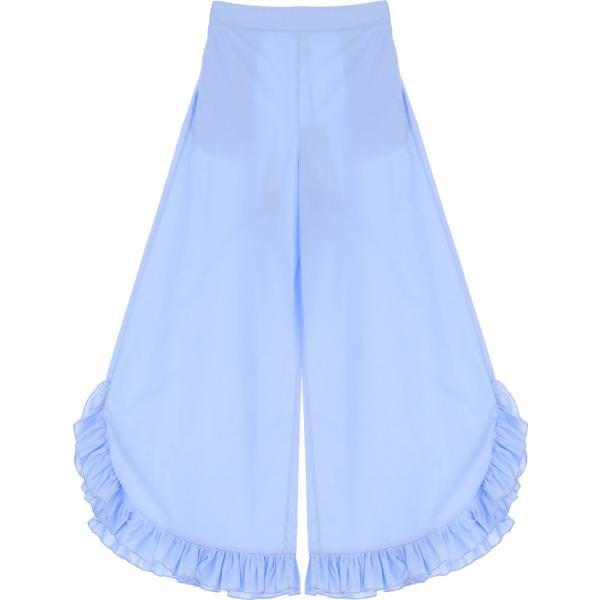 pantaloni a palazzo Imperial bianco