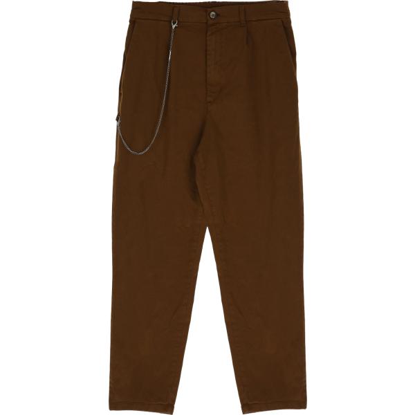pantaloni Imperial marrone tinta unita