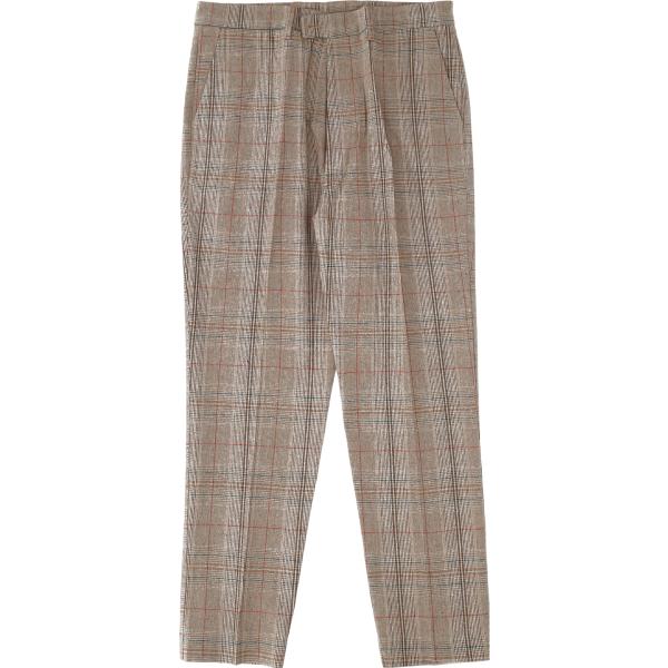 pantaloni capri Imperial marrone a quadri