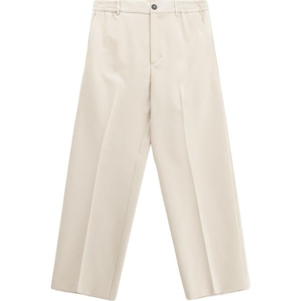 pantaloni Imperial bianco tinta unita