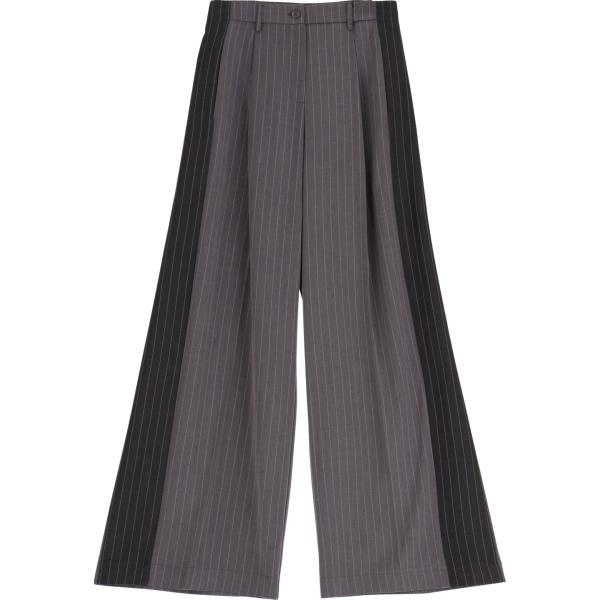 pantaloni Imperial grigio a righe