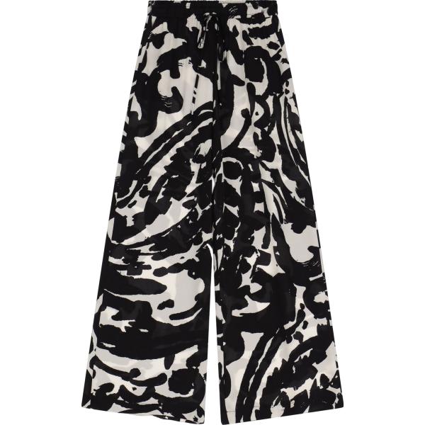pantaloni Imperial nero con stampe