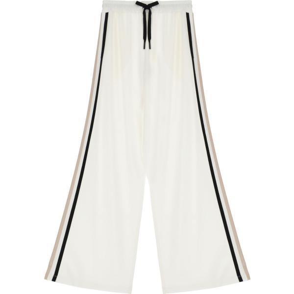 pantaloni sportivi Imperial bianco a righe