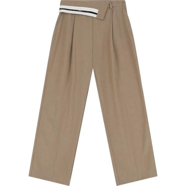 pantaloni a palazzo Imperial marrone
