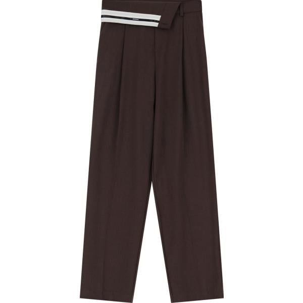 pantaloni a palazzo Imperial marrone