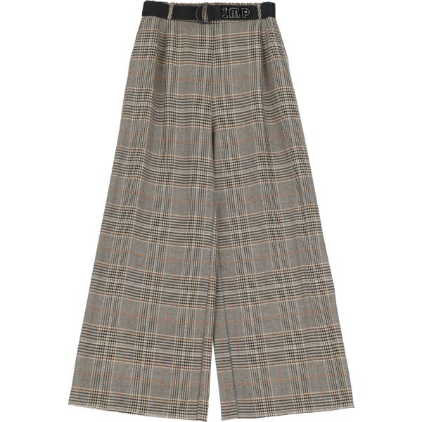 pantaloni Imperial grigio a quadri