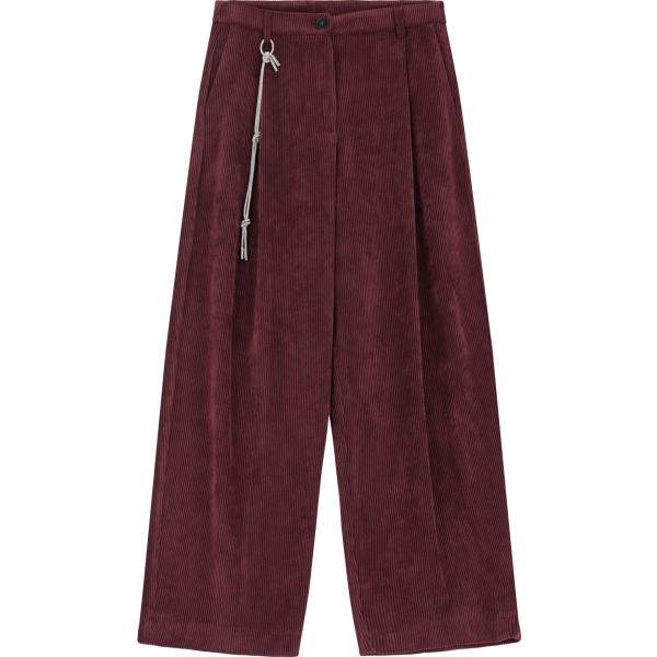 pantaloni a palazzo Imperial marrone