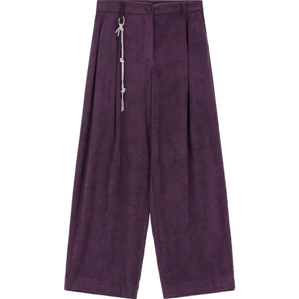 pantaloni a palazzo Imperial viola