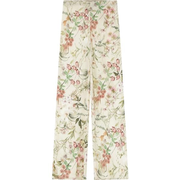 pantaloni Imperial bianco con stampe