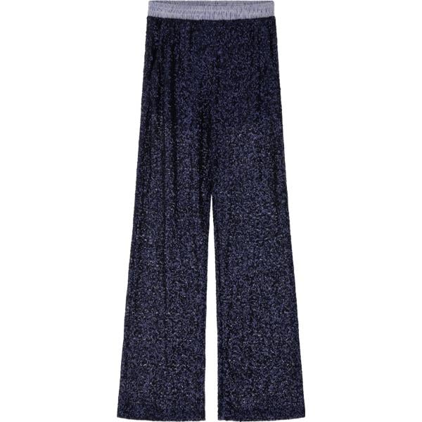 pantaloni a palazzo Imperial blu