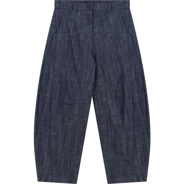 pantaloni Imperial blu con stampe
