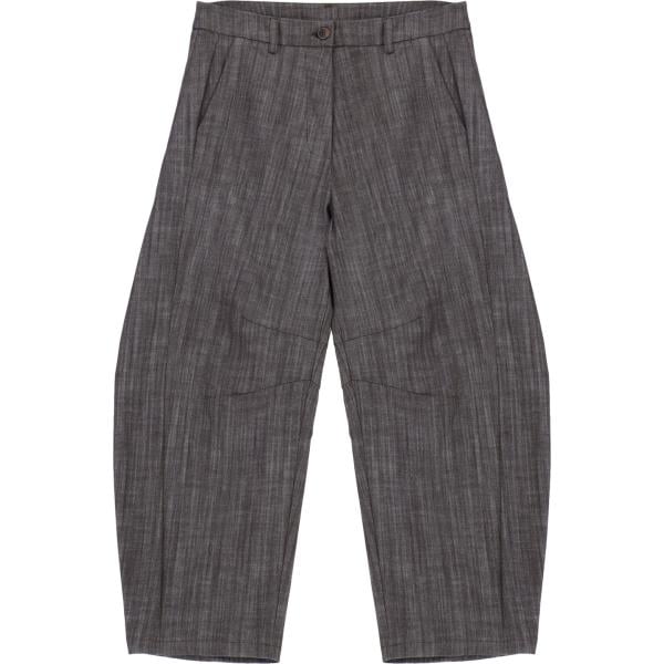 pantaloni Imperial grigio con stampe