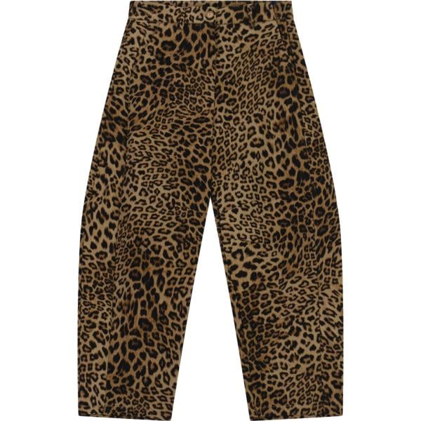 pantaloni Imperial marrone animalier