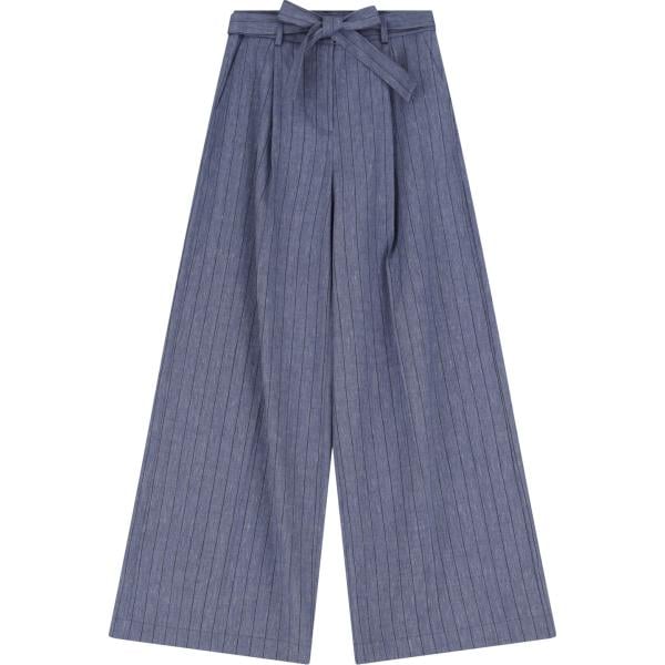 pantaloni Imperial grigio a righe